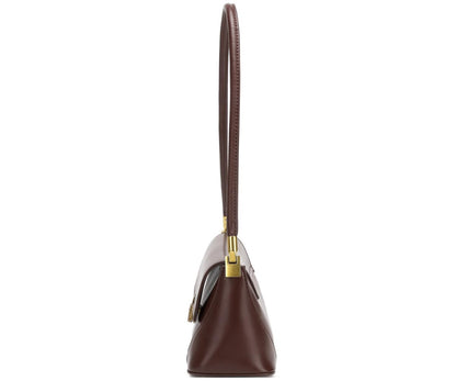 WSRYDJDL Shoulder Bags for Women Vintage Handbag Retro Classic Small Purse Cute Hobo Tote Handbag Mini Clutch Purse (Coffee)