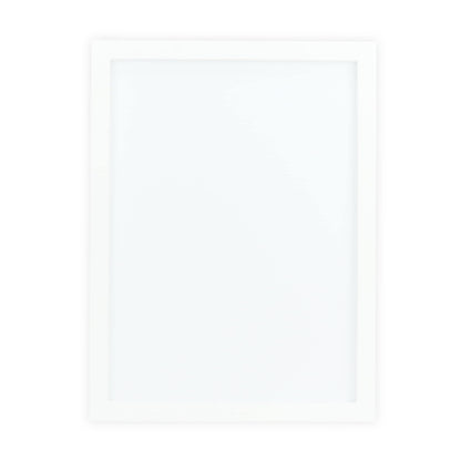 Stiles 16"x12" Magnetic Letter Board Sign - Changeable Magnet Message Board for Menu Boards, Milestones, Home Decor, Office & Baby Announcements - No Letters Included, White