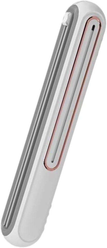 Food Plastic Wrap Dispenser with Cutter | Durable ABS Material | One-Handed Smooth Cutting | Refillable Cling Film Storage Organizer | Fits Standard Wrap Rolls
