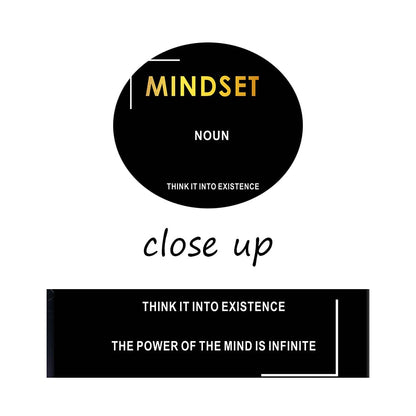 Motivational Canvas Wall Art Work Inspirational Entrepreneur Quotes Picture Poster Positive Mindset Motto Painting Print Artwork for Bedroom Living Room Wall Decoration Ready to Hang [12''Wx 18''H]