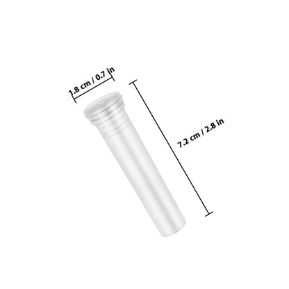 HOMOCONO 100pcs Small Hydroponic Plant Vases Glass Flower Propagation Tubes for Office Desktop Terrarium Plant Supply