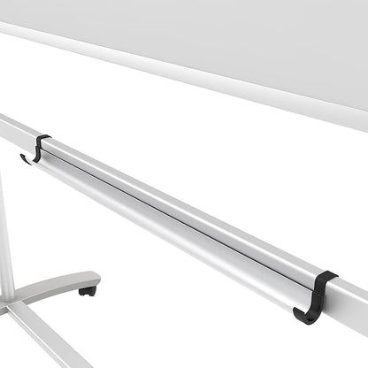 VIZ-PRO Double-Sided Magnetic Mobile Whiteboard, 48 x 36 Inches