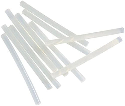 TrendBox Pack of 20 Clear 11mmx200mm - Hot Melt Glue Sticks Strips Melting Adhesive for Handmade Craft DIY Home Office Project Craftwork Fix & Repairs