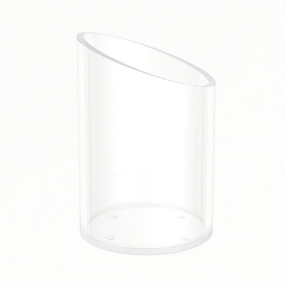 KOTEMON Pen Holder for Desk Organizer, Acrylic Makeup Brush Organizer Sanitizer Holder Pen and Pencil Holder for Office, Home, School, Clear