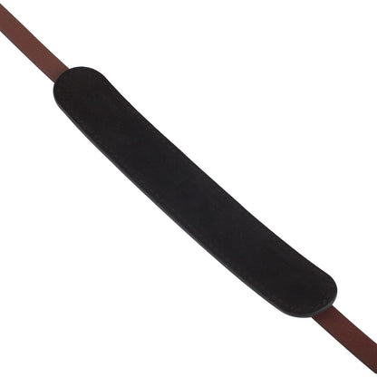 eTone Leather Neck Strap Camera Strap for Hasselblad 500cm 501cm 503cw 503cx 1600F Medium Format Camera (dark brown)