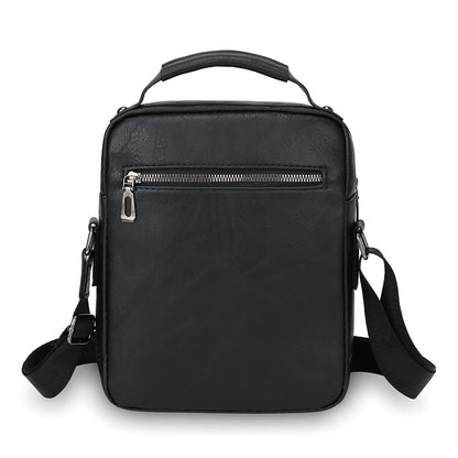 LEBULLBRO Shoulder Bag for Men Crossbody Bags Leather Sling Bag Messenger Bags with Multiple Pockets Business Outdoor