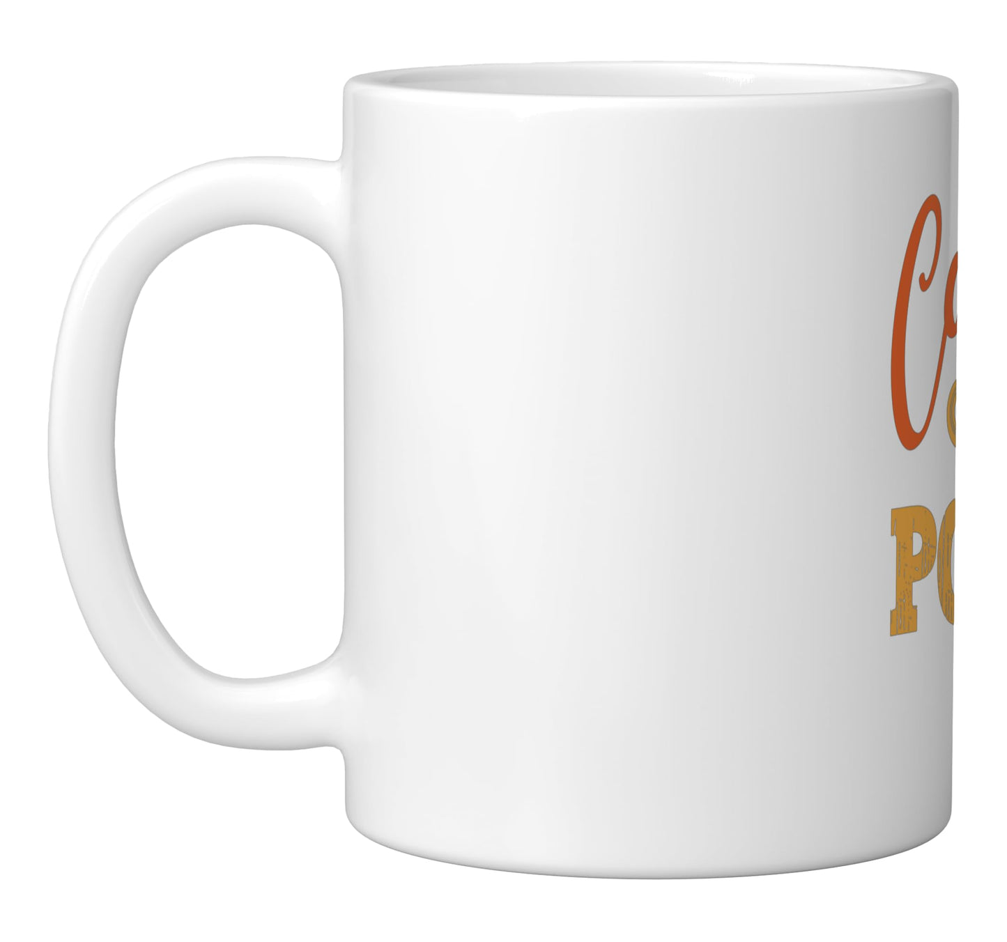 Candy Police Funny Halloween Party Partents Spooky Mom Dad Ceramic Mug, White