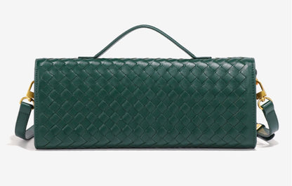 Upbull Trendy Woven Evening Clutch Purses Women Underarm Shoulder Handbag Cute Satchels Crossbody Purse PU Leather Wallet