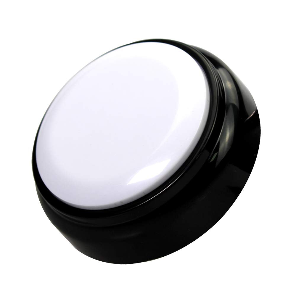 Recordable Sound Button- Record & Playback Your Own Message- Recordable Talking Button 30 Second-Answer Buzzers for Funny Novelty Office Desk Gag Gift Custom That was Easy Button