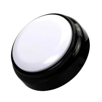 Recordable Sound Button- Record & Playback Your Own Message- Recordable Talking Button 30 Second-Answer Buzzers for Funny Novelty Office Desk Gag Gift Custom That was Easy Button