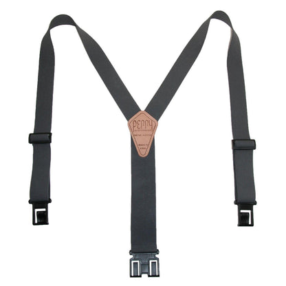 LARGE GREY BIG AND TALL SUSPENDERS