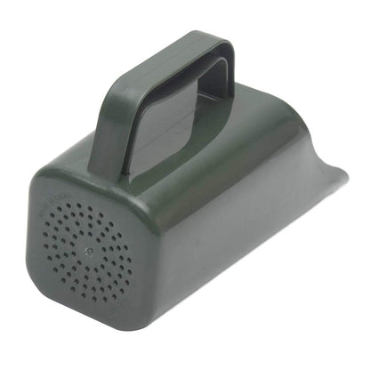Garden Plastic Shovel, Garden Tool Bucket Shovel, Cultivation Bucket Scoop Sieve Multi Function Spoon Rush Potted Plant Wear Resistant Digging Tool for Flower Vegetable, Plants Care(Color:Green)