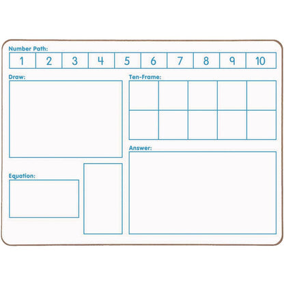 Solving Problems Two-Sided Dry Erase Boards Set