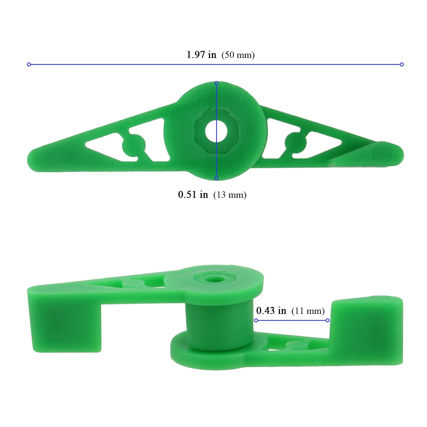 KEILEOHO 120 PCS 360 Degree Adjustable Plant Clips, Plant Branches Bender Stem Trainer Clips, Plant Low Stress Training Clips for Low Stress Training Plant Stem Support, White and Green
