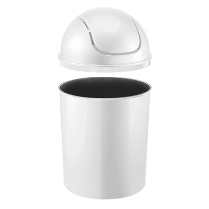 Umbra Mini 1-1/2-Gallon Swing-Top Waste Can, White