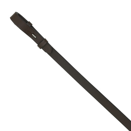 SIE Leather reins with stoppers (Cob, Black)