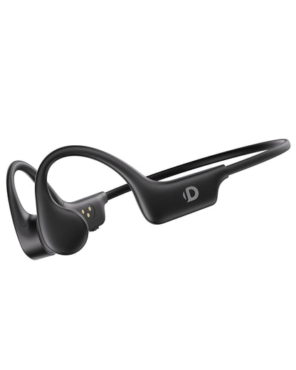 DEMICEA Open Ear Sport Headphones, Wireless Bone Conduction Earphones, Built-in 32GB MP3,with Mic, IP68, Sweat & Water Resistant, Up to 8 Hours Battery, Bluetooth 5.3,for Running,Swimming,Workouts