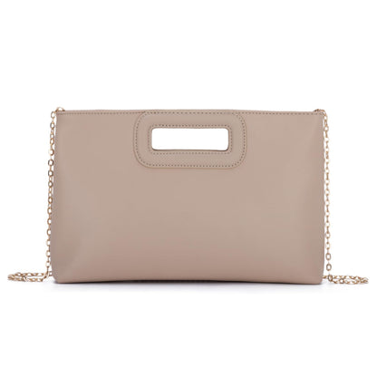 Freie Liebe Clutch Purses for Women PU Leather Evening Clutch Bag Fashion Handbags for Wedding, Cocktail, Prom with Chain