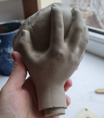ZMCHE Halloween Mold for Resin, Hand Shape Silicone Mold, Unique Resin Molds -Epoxy Casting Mold for Candle Holders DIY Crafts Home Decoration and Ring Jewelry Storage