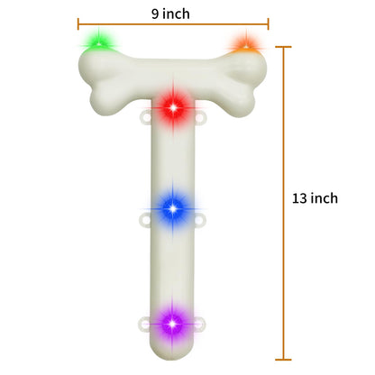 Makevivi Halloween Skeleton Light – 12ft Skeleton Chest Light Kit with App Control, Music-Sync, Timer & Remote, Outdoor Yard Decorations (Batteries Not Included)