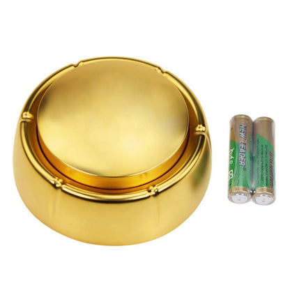 Talking Buttons,Voice Recorder Button,30 Second Recording,Talking Buttons,Record Sound Button for Gift Education, Easy Button,Funny Office Gift,Interesting ButtonsIncludes (Gold)