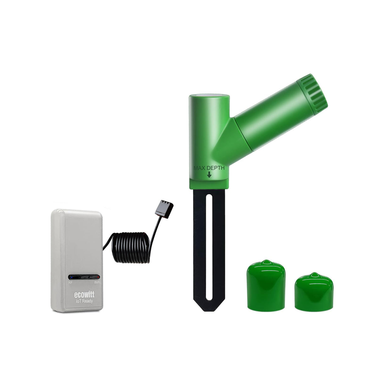 ECOWITT GW1206 Soil Moisture Tester Kit, Includes GW1200 IoT Wi-Fi Gateway and WH51 Soil Moisture Sensor, 915 MHz