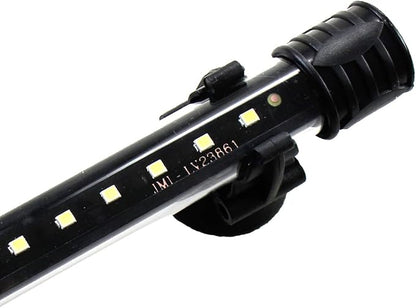 AQUANEAT Aquarium LED Submersible Light 7.5 Inch Underwater Fish Tank Light (White)