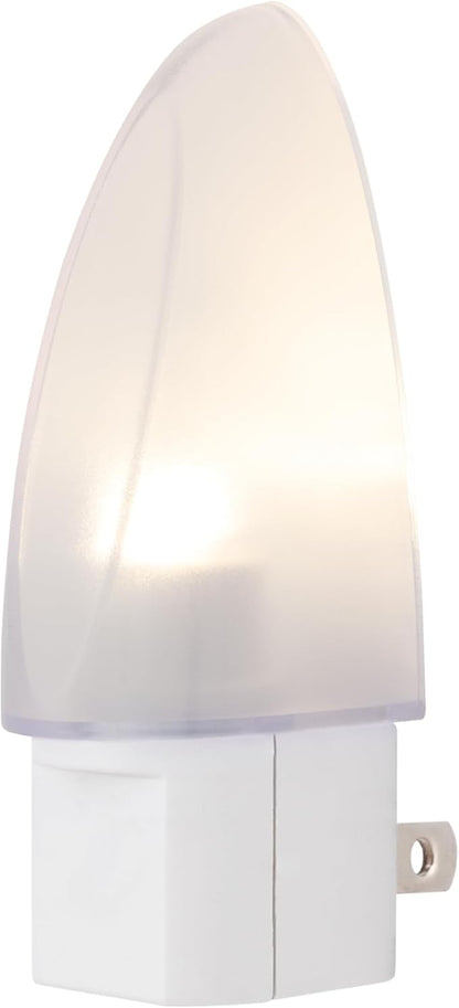 Lights by Night LED Night Light, Plug-in, Dusk to Dawn Sensor, Warm White, UL-Certified, Energy Efficient, Ideal Nightlight for Bedroom, Bathroom, Nursery, Hallway, Kitchen, 11377