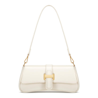 Shoulder Bag for Women, Small Handbag Hobo Purses, Retro Clutch Underarm Bag, Beige