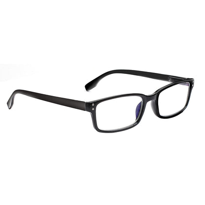 Kerecsen 6-Pack Reading Glasses Blue Light Blocking,Spring Hinge Readers for Men Women,Computer Eyeglasses (6 Black, 1.5, multiplier_x)