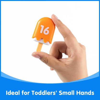 Odoorgames Mini Number Pops 11-20 — Number Learning Toys,Toddler Counting & Color Matching Toys for Kids