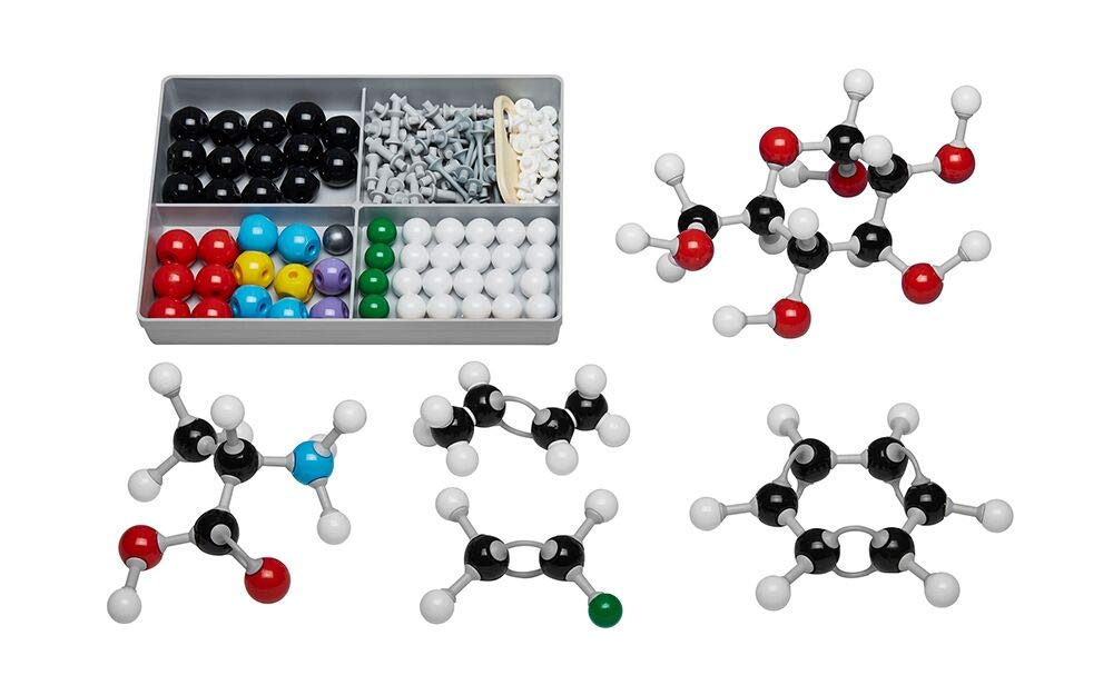 Molymod MMS-008 Organic Chemistry Molecular Model, Student Set (53 Atom Parts)