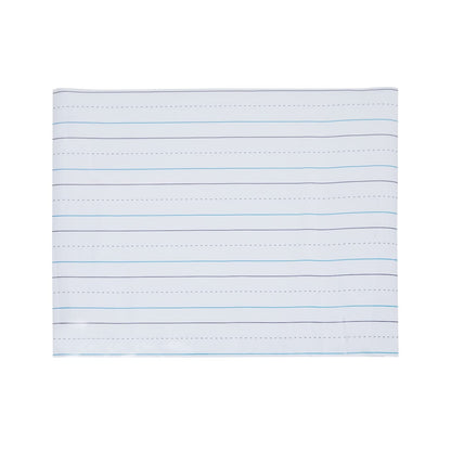 Bright Creations Dry Erase Lined Magnetic Sheet - 22 x 17 in White Horizontal Pack of 2 - Magnetic Handwriting Paper for Whiteboard & Lined Sentence Strips