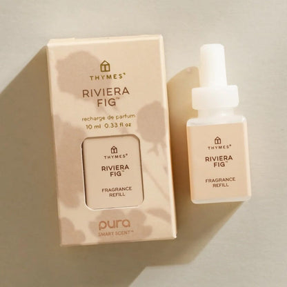 Thymes Pura Refills – 2 Pack of Oil Diffuser Scents – Long-Lasting Pura Diffuser Refills – Premium Home Fragrance – Notes Siberian Fir Needles, Cedarwood & Sandalwood (Frasier Fir, Pack of 2)