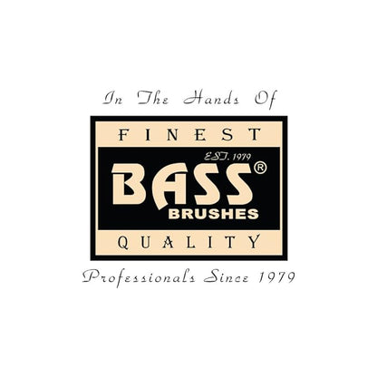 Bass Brushes | Style & Detangle Pet Brush | Alloy Pin | Bamboo Handle | Large Oval | Striped Finish | Model A10-SB