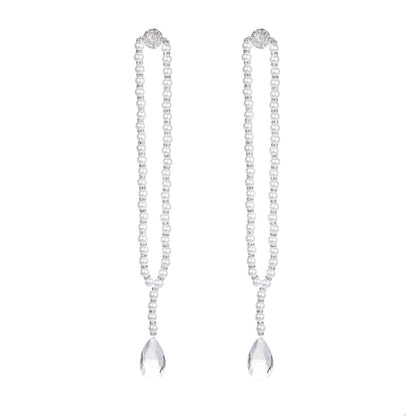 SUQ I OME 1 Pair of Luxury Pearl Beaded Magnetic Curtain Tieback and Holdback Curtain Clips Curtain Buckle Curtain Holder Blingbling Curtain Holdbacks for Drapes,Pearl