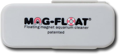 Mag-Float Medium Glass Floating Algae Scraper 125 | Magfloat Magnetic Fish Tank Cleaner | Magnet Scrubber Brush Cleaning Tool for Aquarium