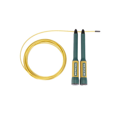 PICSIL Sphinx Rope, 360° Speed Jump Rope with Dual Bearing System, Fast, Lightweight Skipping Rope Made from ABS Plastic, Jump Ropes for Fitness, Boxing, and Conditioning, For All Ages (Dark green)