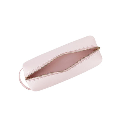 YONBEN Pencil Case Soft School Pencil Pouch Bag for Easy Carry Stylish and Durable (Pink,Faux leather)