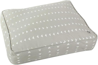 Molly Mutt Dog Crate Pad Cover, 100% Cotton Canvas Mat for Dog or Puppy Crate Bed, Durable, Washable, and Free of Harmful Chemicals, Pre-Shrunk, 42"x28"x2.5", Be Still