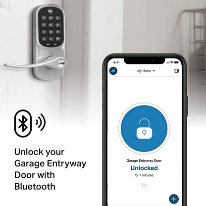 Yale | LiftMaster Smart Lock with Touchscreen Deadbolt - Works with myQ App & Key by Amazon in-Garage Delivery when paired with Smart Garage Hub (sold separately), Oil Rubbed Bronze