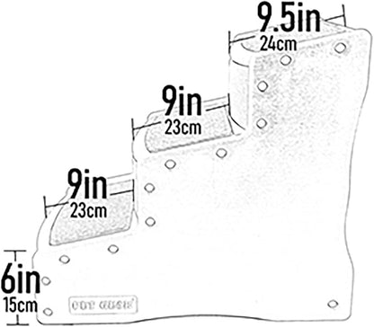Pet Gear Easy Step III Pet Stairs, Coffee Bean | 3 Step, For Cats/Dogs, Removable Washable Carpet Treads, Supports 150 Pounds, No Tools Required