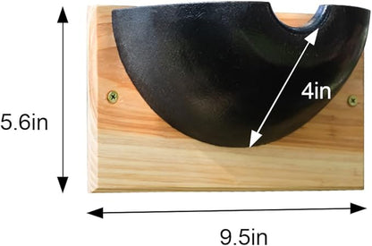 Swallow Houses for Outside, Tree Barn Swallow HDPE Composite Material Everlasting Nesting House Nest Box, Cedar Hanging Board Everlasting Under Roof 10"*4"*5.6" Large Copacity Inside Spaces