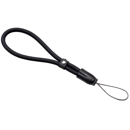 VKO Camera Wrist Strap,Climbing Rope Wrist Straps,Tether Hand Strap for Point-and-Shoot, Mirrorless, Small Cameras Accessory-Black