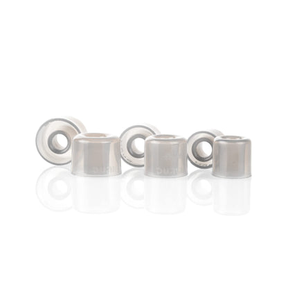 HiFiGo DUNU S&S Earbud Tips for 4.0mm-6mm Nozzle, Silicone Ear Tips Replacement for Da Vinci, Explorer, Titan S2, Wireless/Wired Earphones(L(3 Pairs))