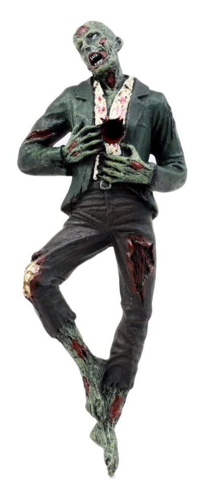 Ebros Gift Walking Dead Walker Hunter Impaled Zombie Pen Holder - 6.75"L Office Desktop Pencil Holder