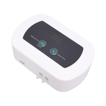 Smart Automatic Watering System Plant Waterer Drip Irrigation Kit Programmable Timer 400ml Flowrate for Indoor Outdoor Garden Farm ABS 10m Hose 10 Potted Plants