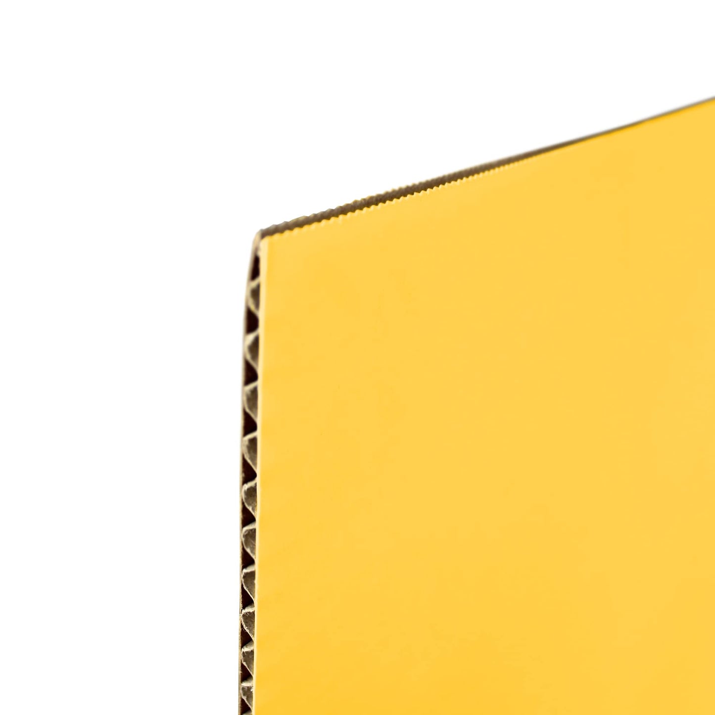 Flipside Products 36” x 48” Project Boards for Presentations, Science Fair, School Projects, Event Displays and Trifold Picture Board, Proudly Made in USA - Yellow - 10 Pack