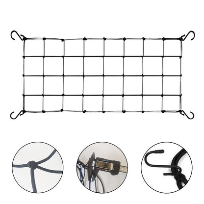 2 Pcs Scrog Net 2x4 FT Trellis Net for Grow Tent Elastic Trellis Netting with Hooks, Loop Tape, Garden Label for Indoor Plant Growing Tents Garden Plant Climbing Plants Support