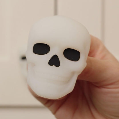 Knobēz 12pk Skull Decorative Cabinet Knob Covers - Spooky Halloween Decor